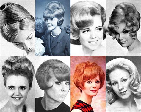 hair styles in the 1960s.